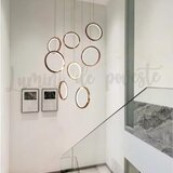 Candelabru LED 80 W Minimalist Sublime 8, LED inclus, 8 surse de iluminare, Lumina: Cald, Natural, R